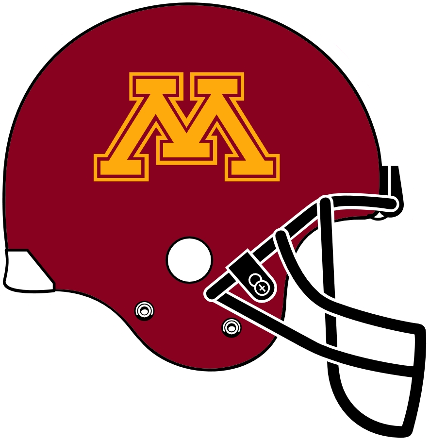 Minnesota Golden Gophers 2008-Pres Helmet vinyl decal